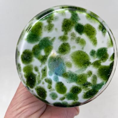Spatter Glass vase