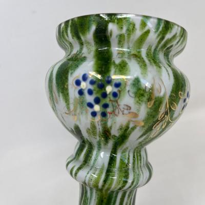 Spatter Glass vase
