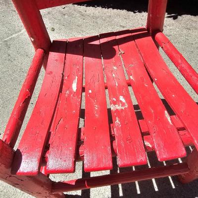 Two Wooden Children's Chairs (G-JS)