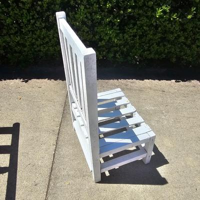 Two Wooden Children's Chairs (G-JS)