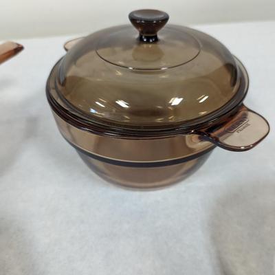 Amber Vision Ware Pots