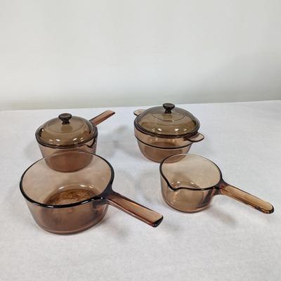 Amber Vision Ware Pots