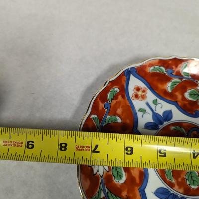 8 Japanese Plates Marked