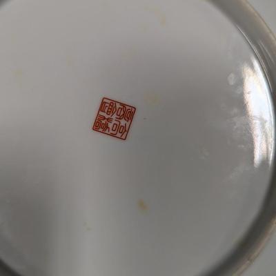 8 Japanese Plates Marked