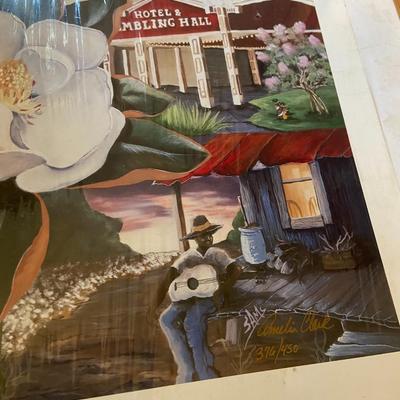 "Mississippi Then and Now" Print by Amelia Clark, Signed and Numbered