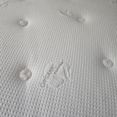 Queen Size Cane Sleigh Bed and Bedding (B1-DW)