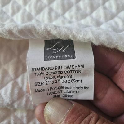 Queen Size Cane Sleigh Bed and Bedding (B1-DW)