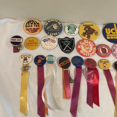 Collection of College Pins & More (BPR-MG)