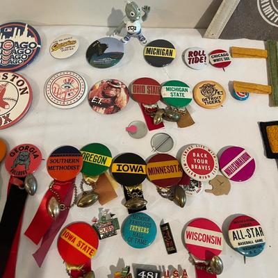 Collection of College Pins & More (BPR-MG)