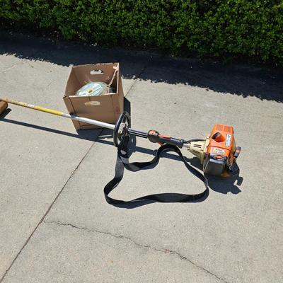 Stihl FS200 Gas Powered Trimmer + Accessories (G-JS)