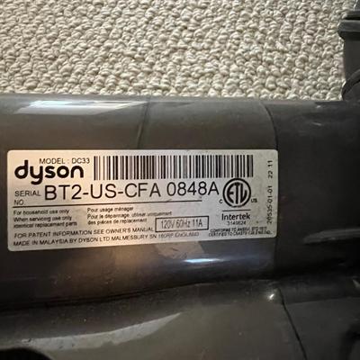 Dyson DC33 Vacuum (B1-DW)