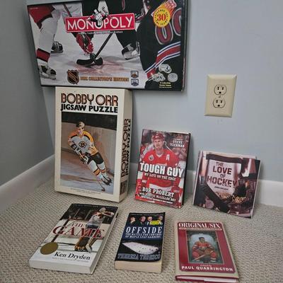 Hockey Books and Games (B1-DW)