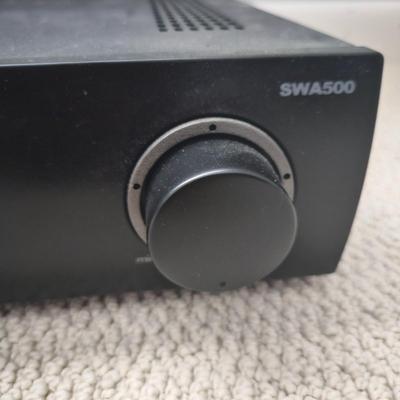 Polk Audio SWA500 Amp and a Panamax M4300-EX Home Theater Power Conditioner (B1-DW)