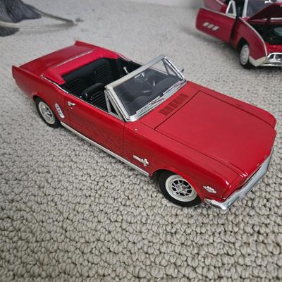 Six Die Cast Ford Mustangs and More (B1-DW))