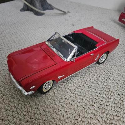 Six Die Cast Ford Mustangs and More (B1-DW))
