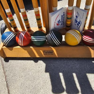 Forster Croquet, Horseshoes & Jarts Yard Games (G-JS)