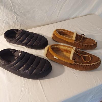 Size 12/13 Slippers by North Face, L.L. Bean and more (B1-BBL)