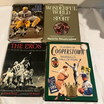 Collection of Sports Coffee Table Books (BPR-MG)