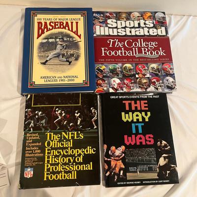 Collection of Sports Coffee Table Books (BPR-MG)