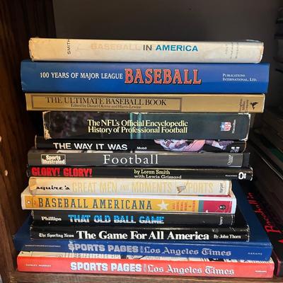 Collection of Sports Coffee Table Books (BPR-MG)