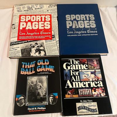 Collection of Sports Coffee Table Books (BPR-MG)
