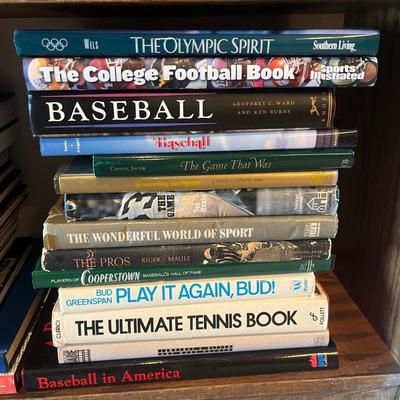 Collection of Sports Coffee Table Books (BPR-MG)