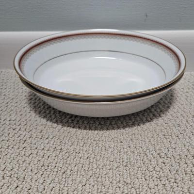 Noritake Doral Maroon China Set (B1-DW)