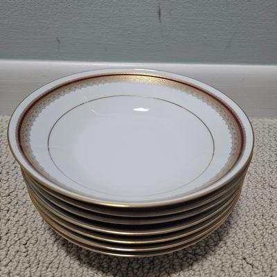 Noritake Doral Maroon China Set (B1-DW)