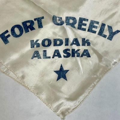Fort Greely Kodiak Alaska Keepsake Scarf