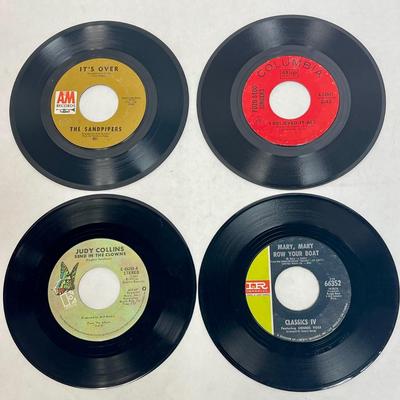 Lot of Four 45 rpm 7