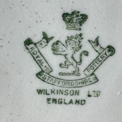 Vintage Royal Staffordshire Pottery Wilkinson Ltd England Pitcher 10