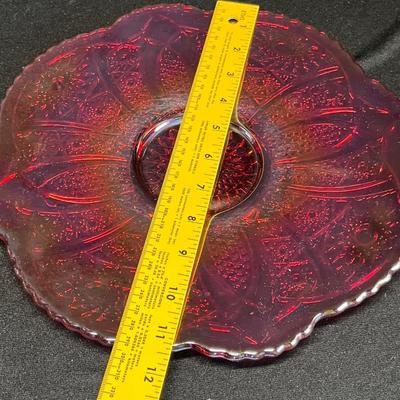 Indiana 1970s Carnival Glass tray
