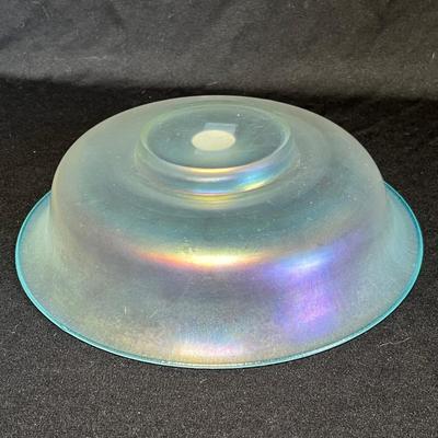 Steuben Verre de soie bowl