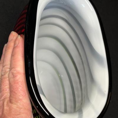 Fabulous studio Art glass vase