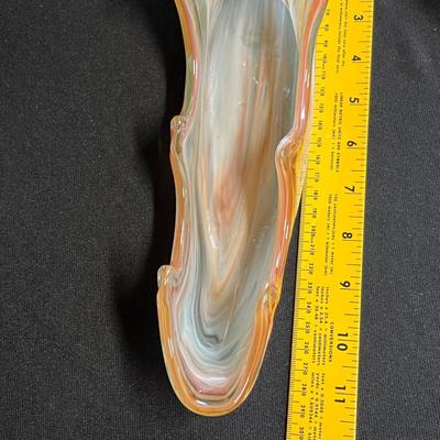 Mexican glass swan