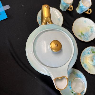 Hand painted Chocolate set