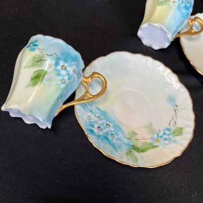 Hand painted Chocolate set