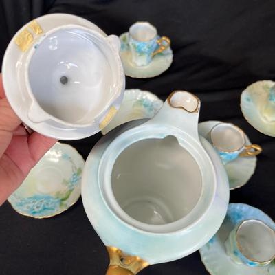 Hand painted Chocolate set