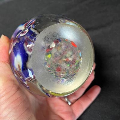 Floral paperweight
