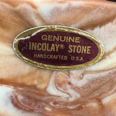 Incolay stone Cameo trinket box