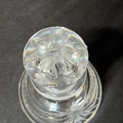 Rare Fostoria cologne bottle