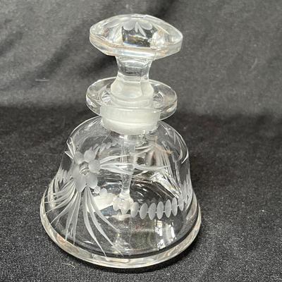 Rare Fostoria cologne bottle
