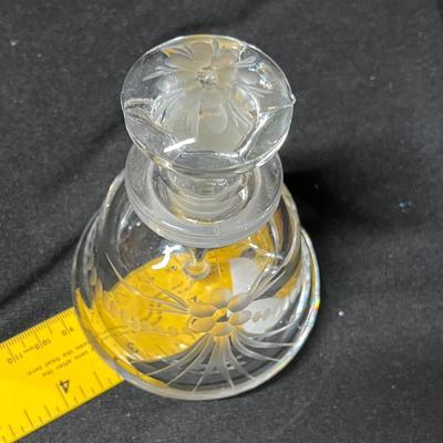 Rare Fostoria cologne bottle
