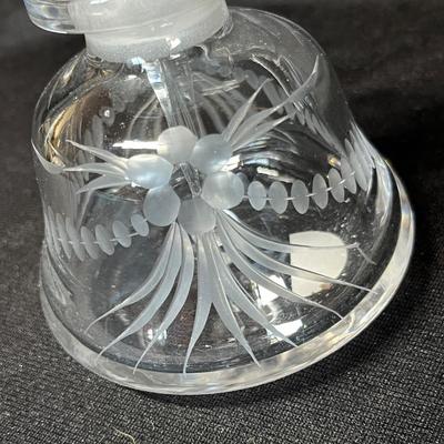 Rare Fostoria cologne bottle