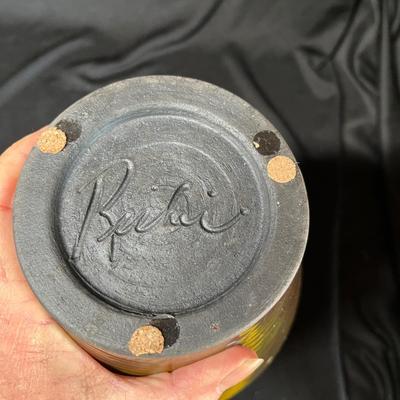 Native American Art Vase kokopeli
