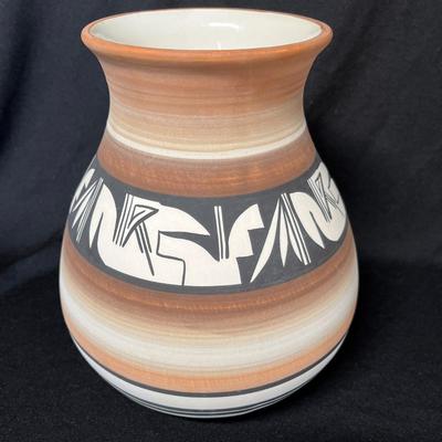Native American Art pottery vase