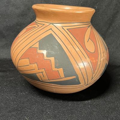 Native American Art pottery vase/ bowl