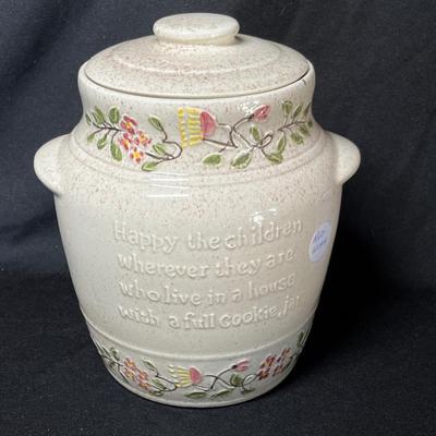 Red Wing Pottery Country style cookie jar