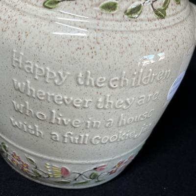 Red Wing Pottery Country style cookie jar
