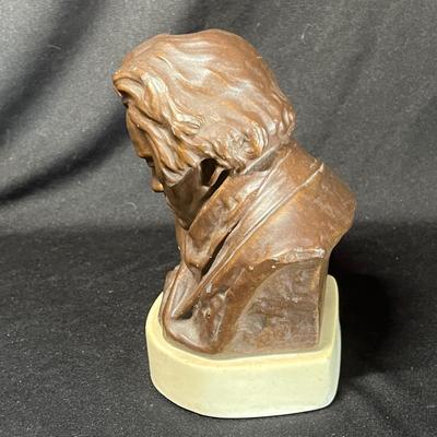 Bronze colored sculpture